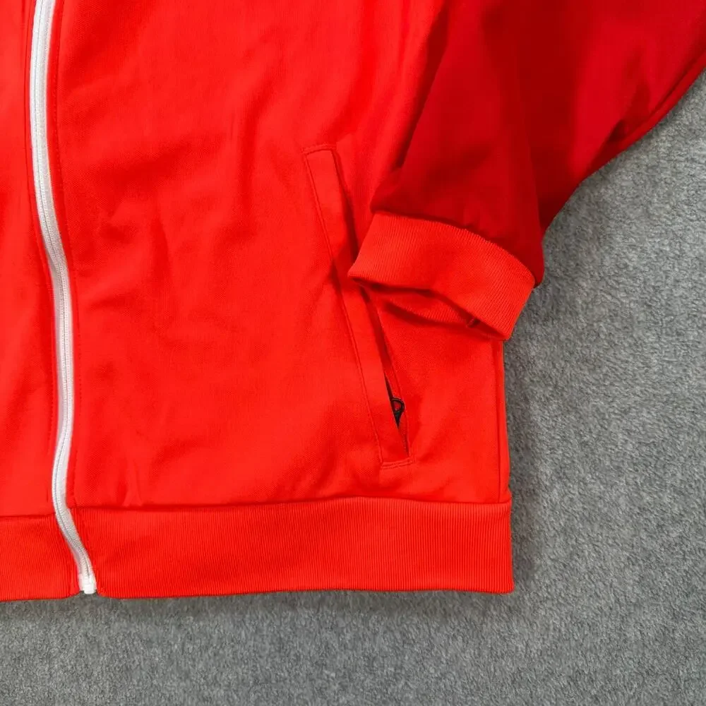 Nike Dri-Fit Alabama FC Soccer Warm Up Track Jacket Kids Large Orange Red Zip Up